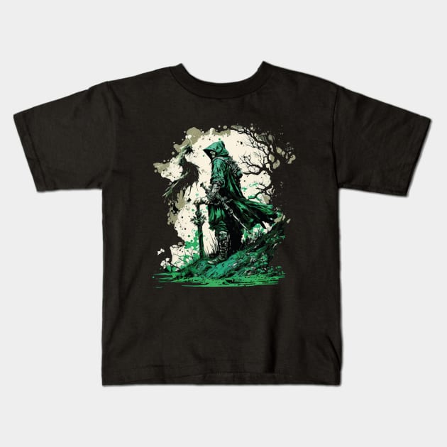 green wiz Kids T-Shirt by Trontee